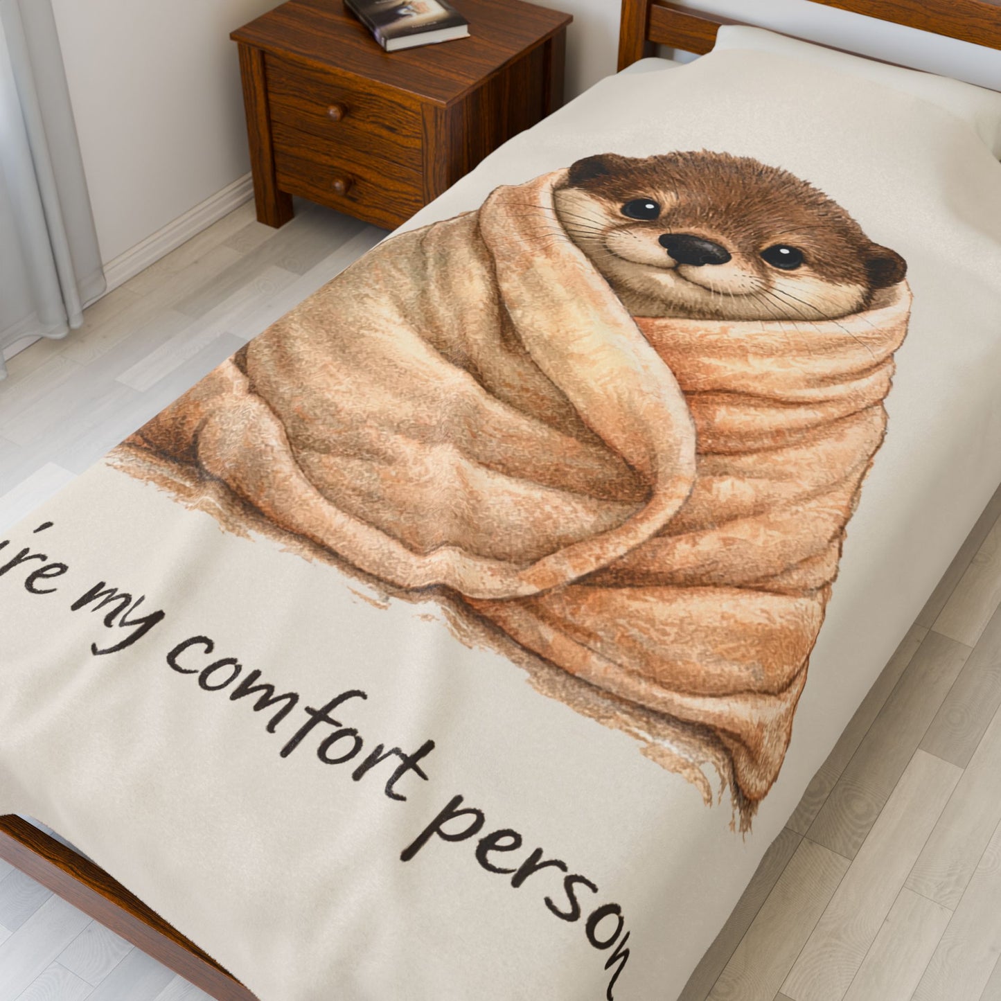 You’re My Comfort Person Plush Blanket