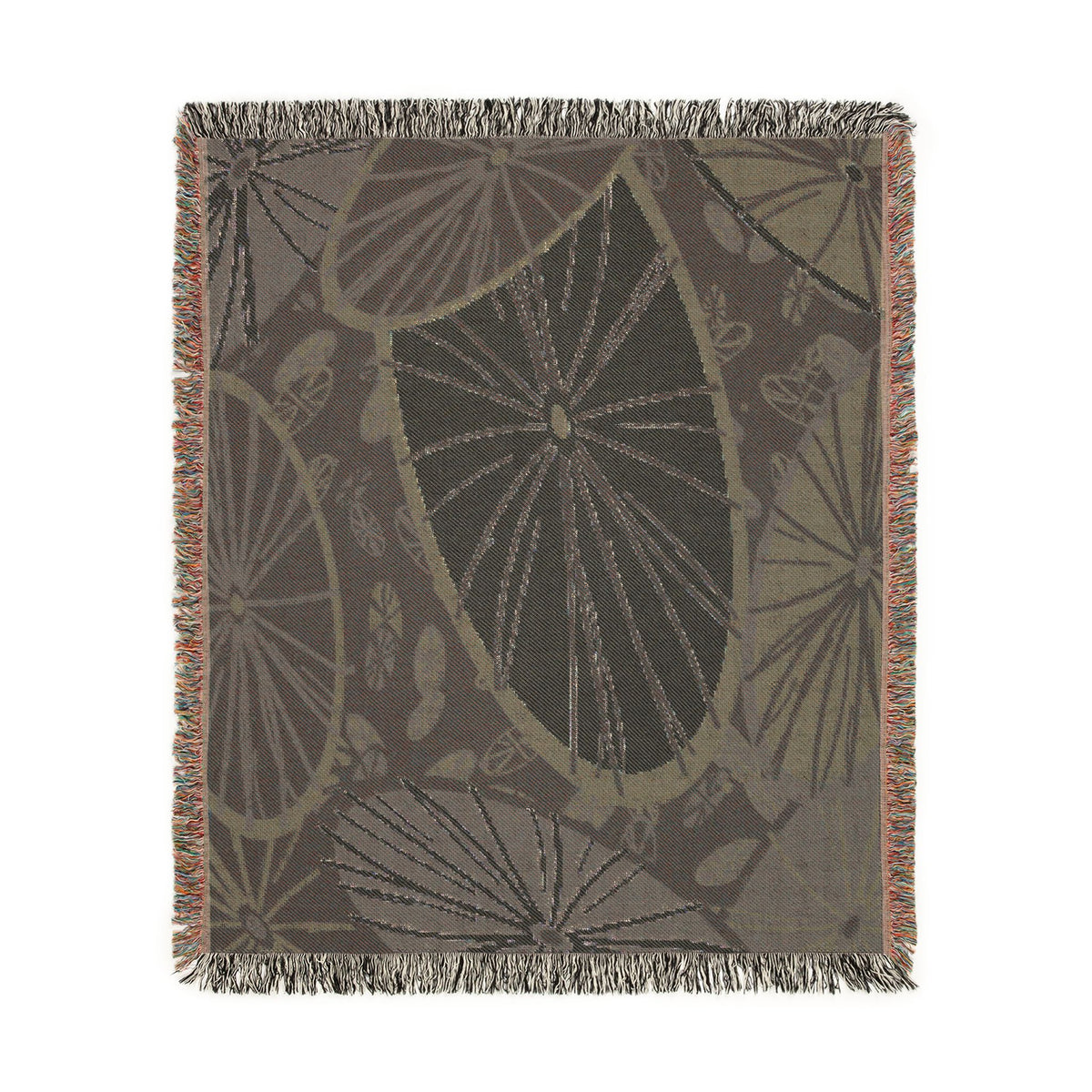 Gilllight – Senthyr Mushroom Woven Throw Blanket, 60 x 50 in