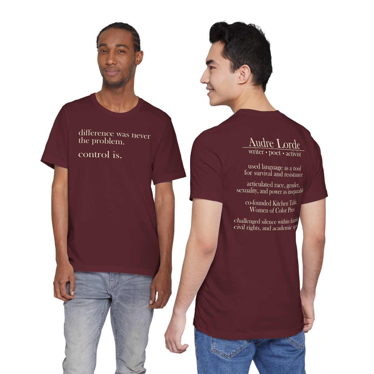 Audre Lorde Tribute Unisex T-Shirt