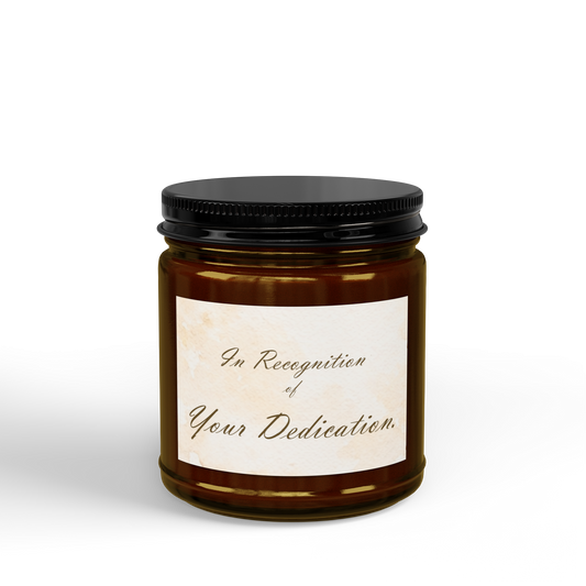 In Recognition, Soy Candle, 4oz & 9oz