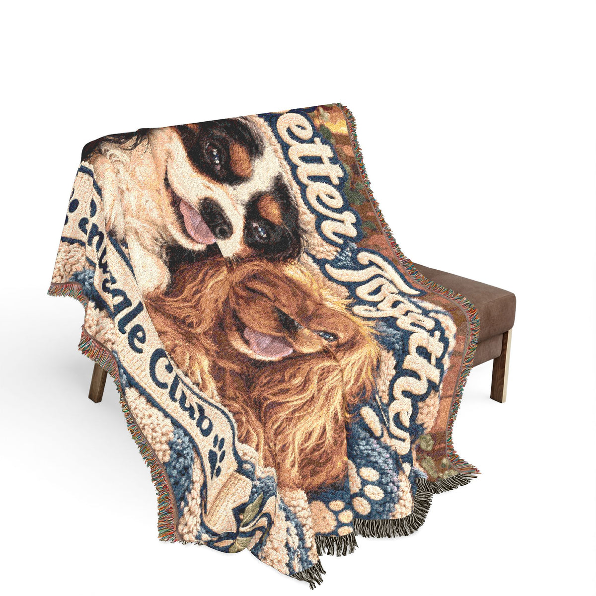 Better Together Snuggle Club Woven Blanket — Cavy Cozy Throw