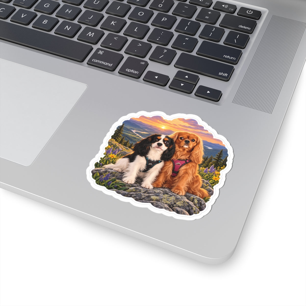 Better Together Sunset Cavalier Sticker