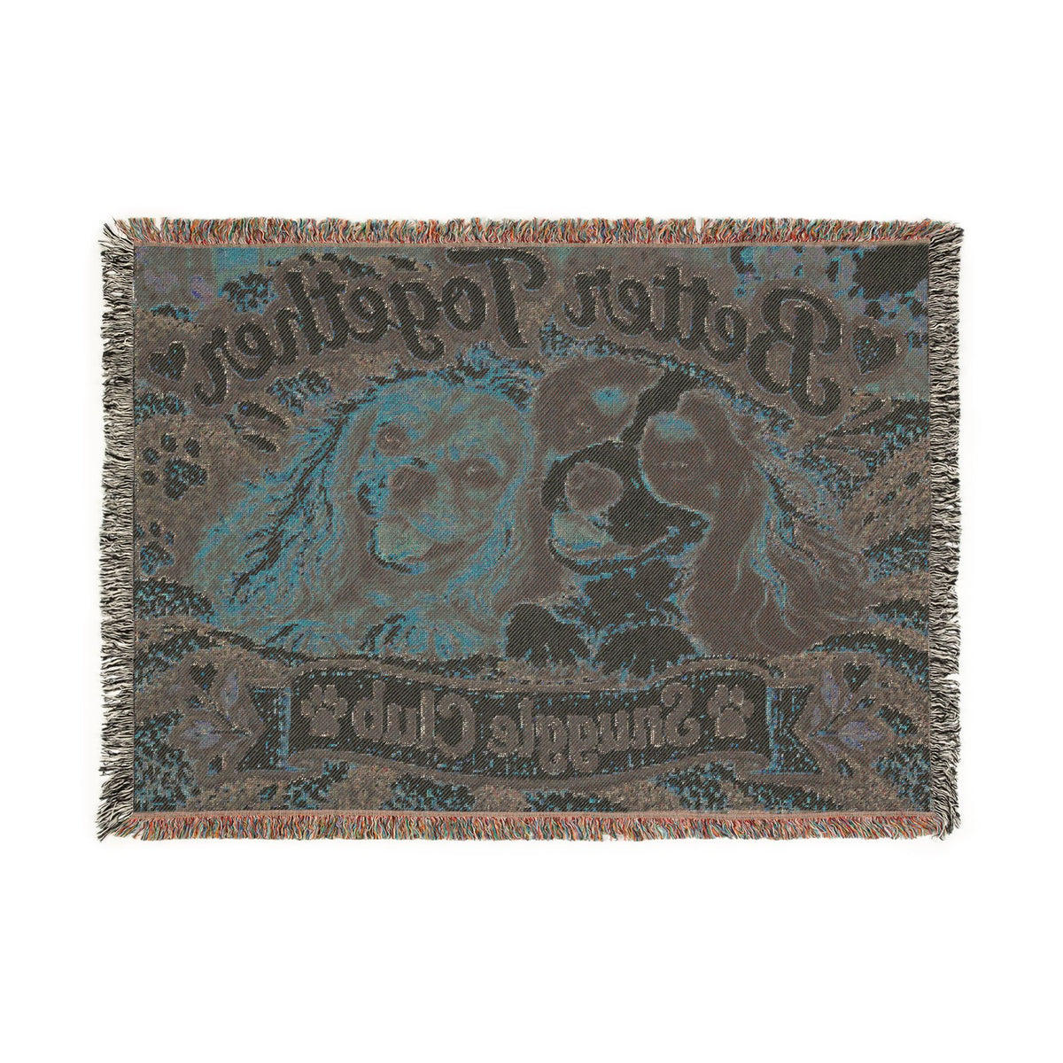 Better Together Snuggle Club Woven Blanket — Cavy Cozy Throw