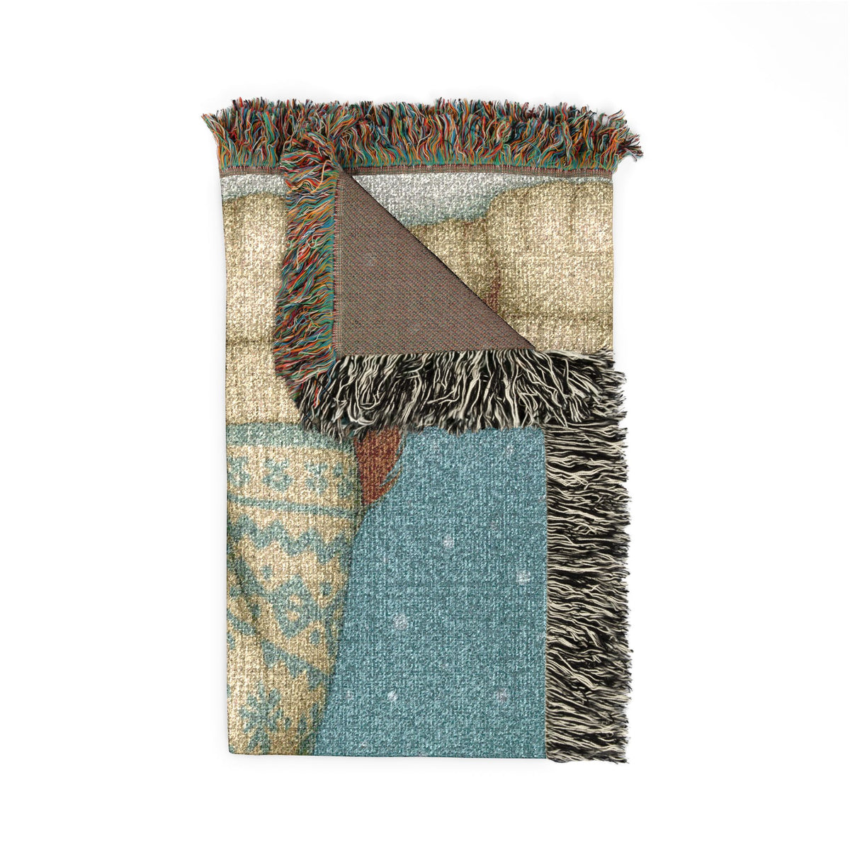 Cavy Comfort Blenheim Cavalier woven cotton blanket, alternate product view