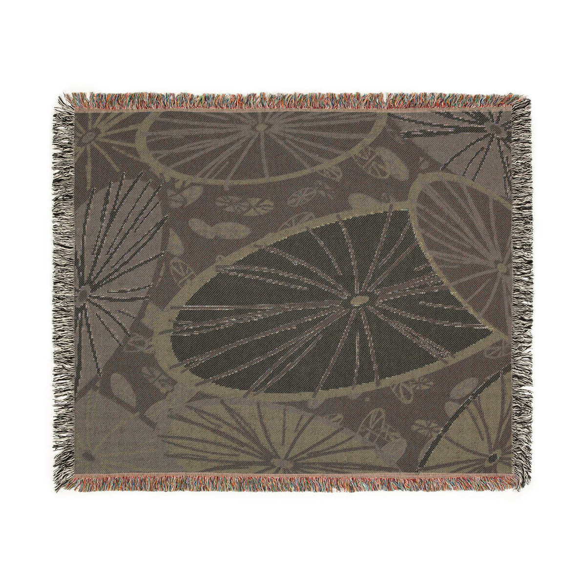 Gilllight – Senthyr Mushroom Woven Throw Blanket, 60 x 50 in