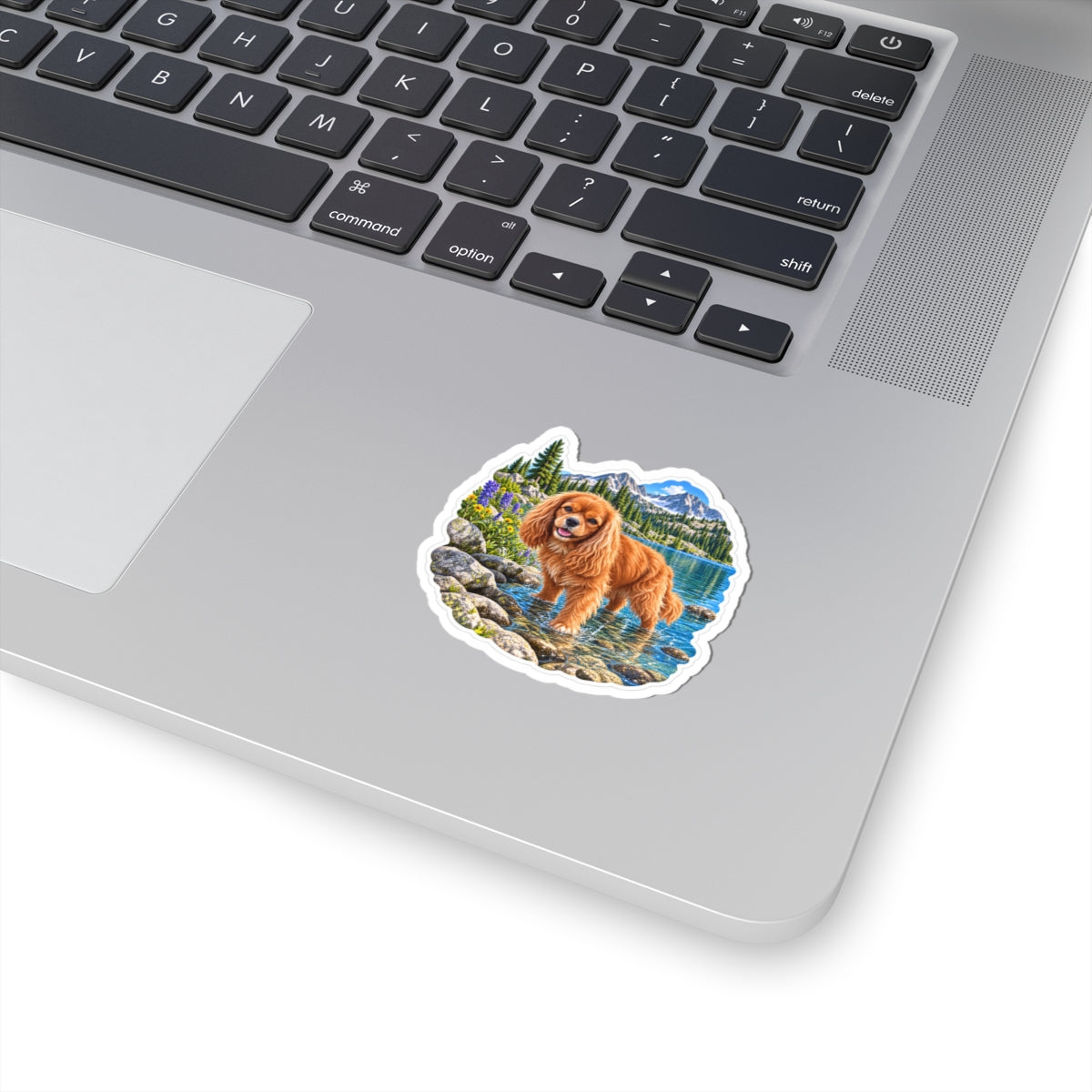 Cavy Snuggle Club Alpine Lake Cavalier Sticker