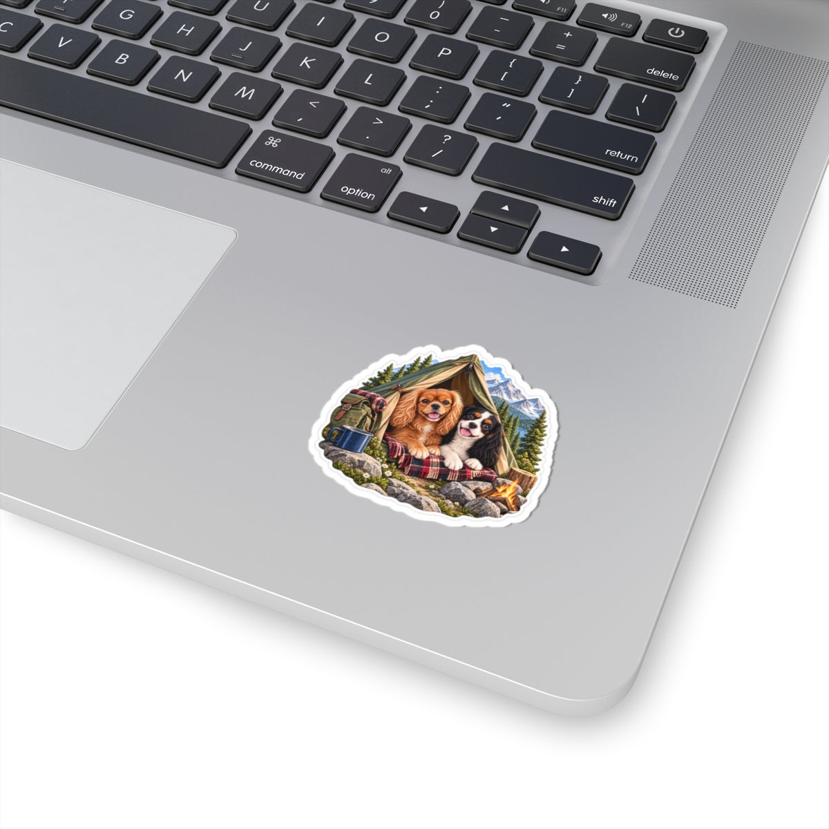 Better Together Camping Cavalier Sticker