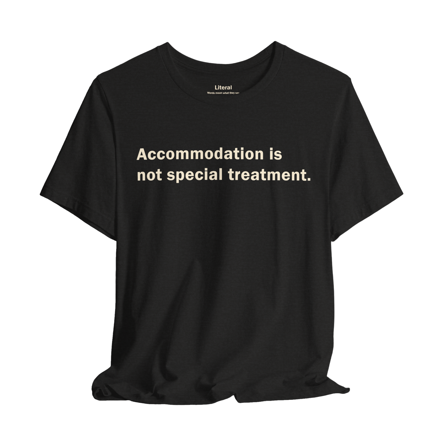 Accommodation, Not Special Treatment Tee
