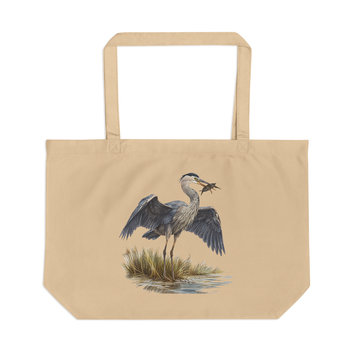 Coastal Heron Tote, Large