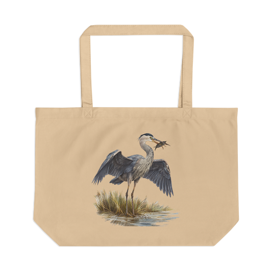 Coastal Heron Tote, Large