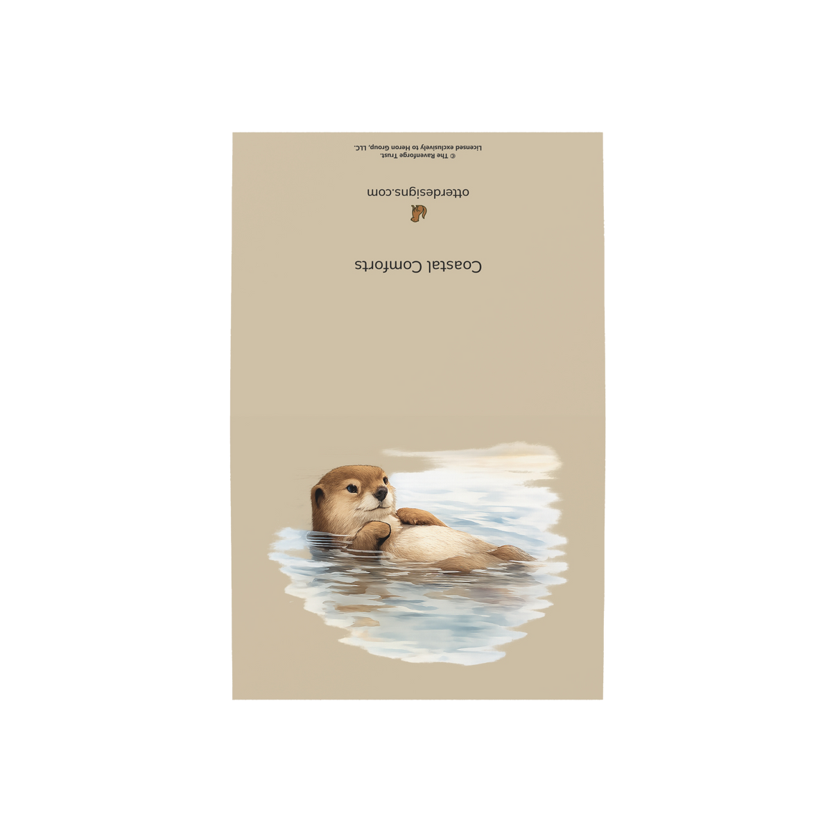 Coastal Otter Greeting Cards, 10ct