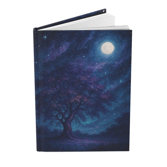 Galactic Grove Hardcover Journal, Ruled Line