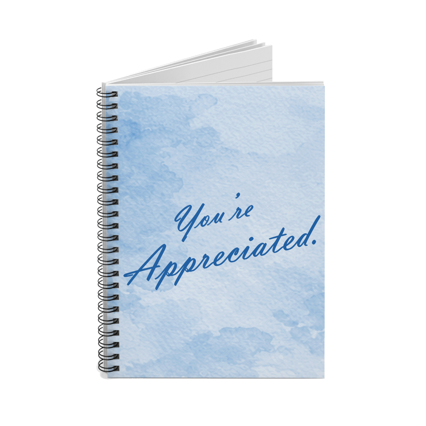 You're Appreciated., Spiral Notebook