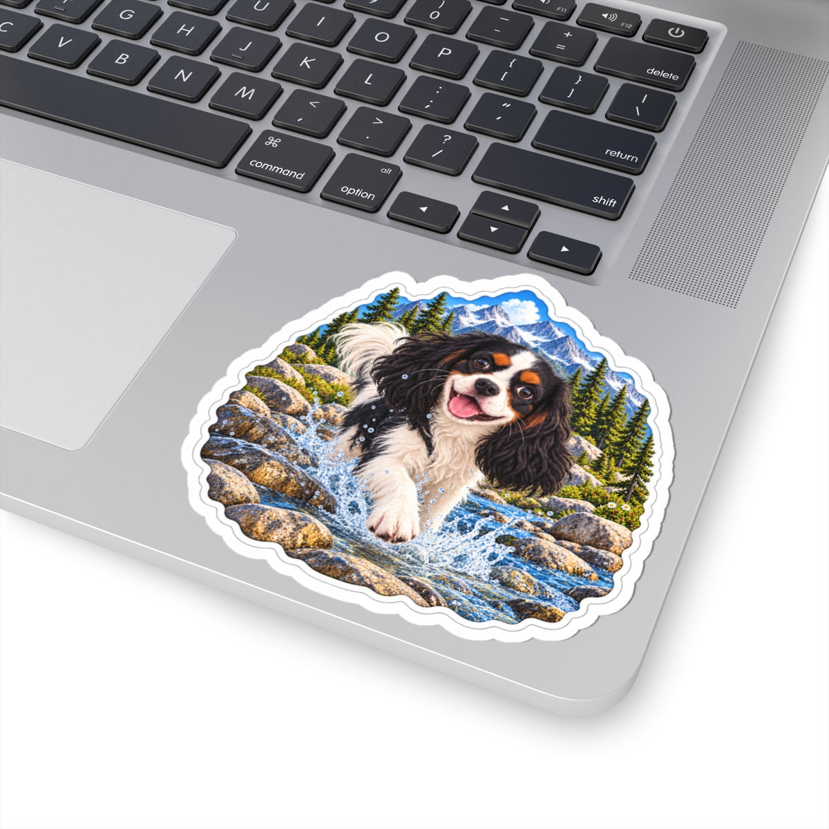 Cavy Play Mode Mountain River Cavalier Sticker