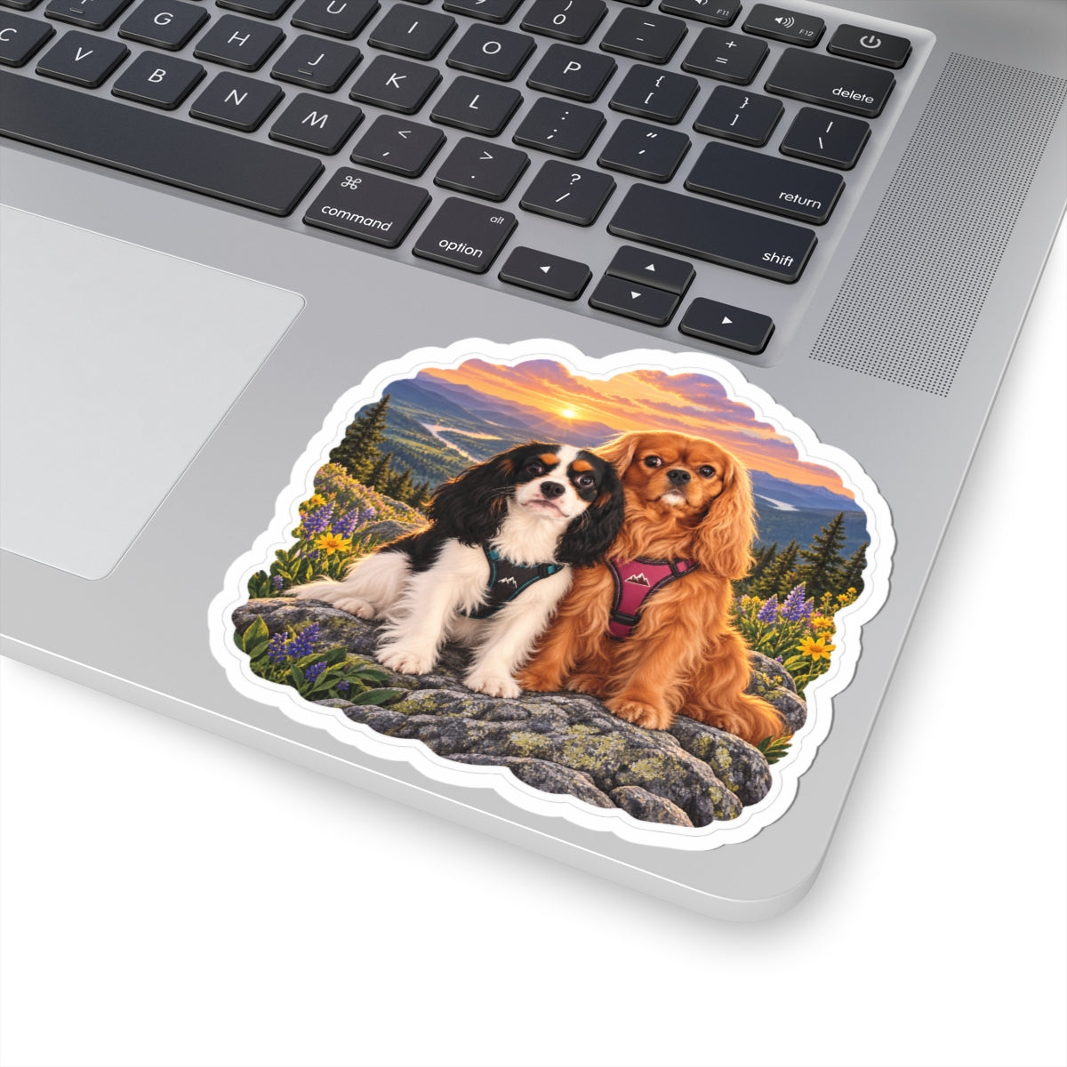 Better Together Sunset Cavalier Sticker