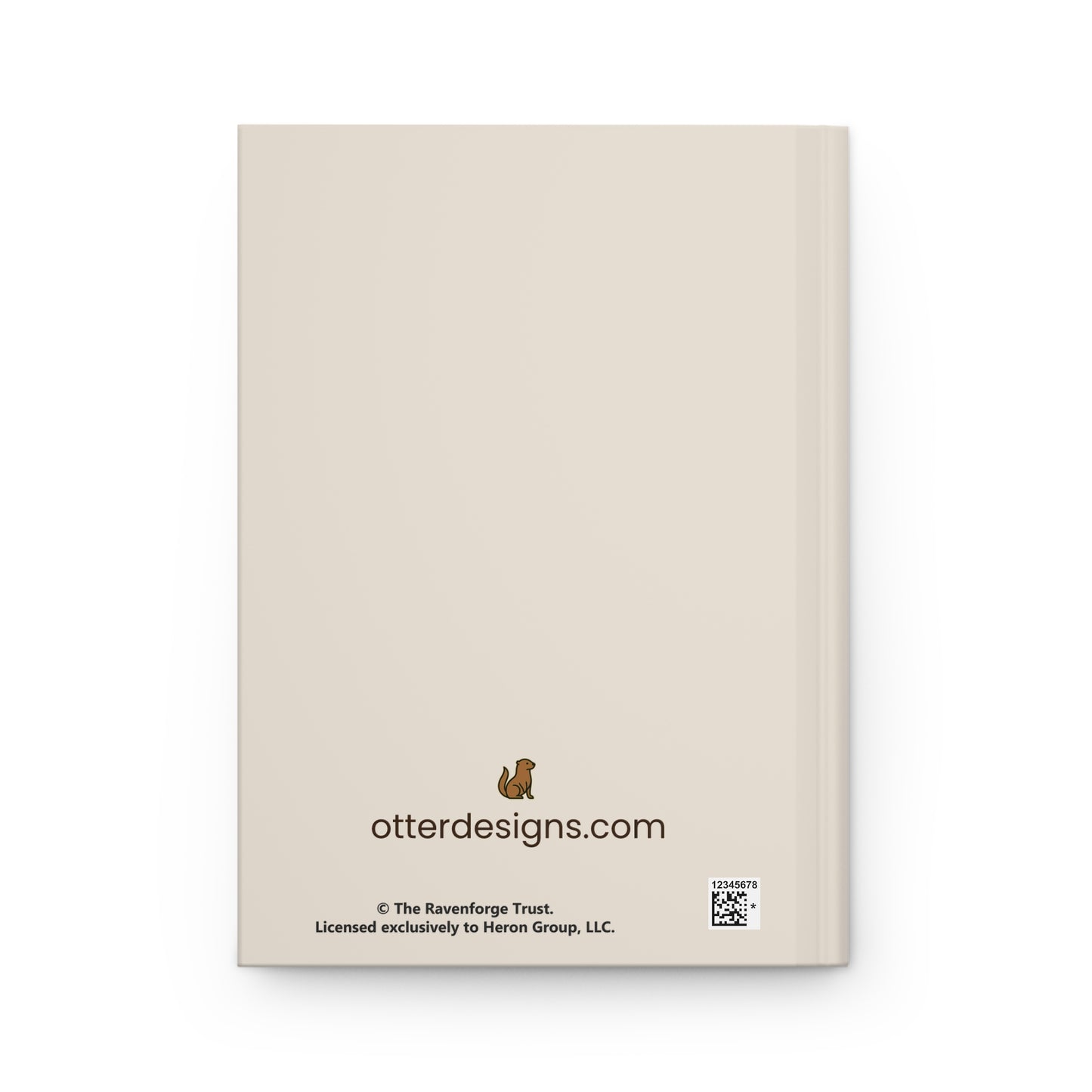 You're My Comfort Person Hardcover Otter Journal, Ruled Line