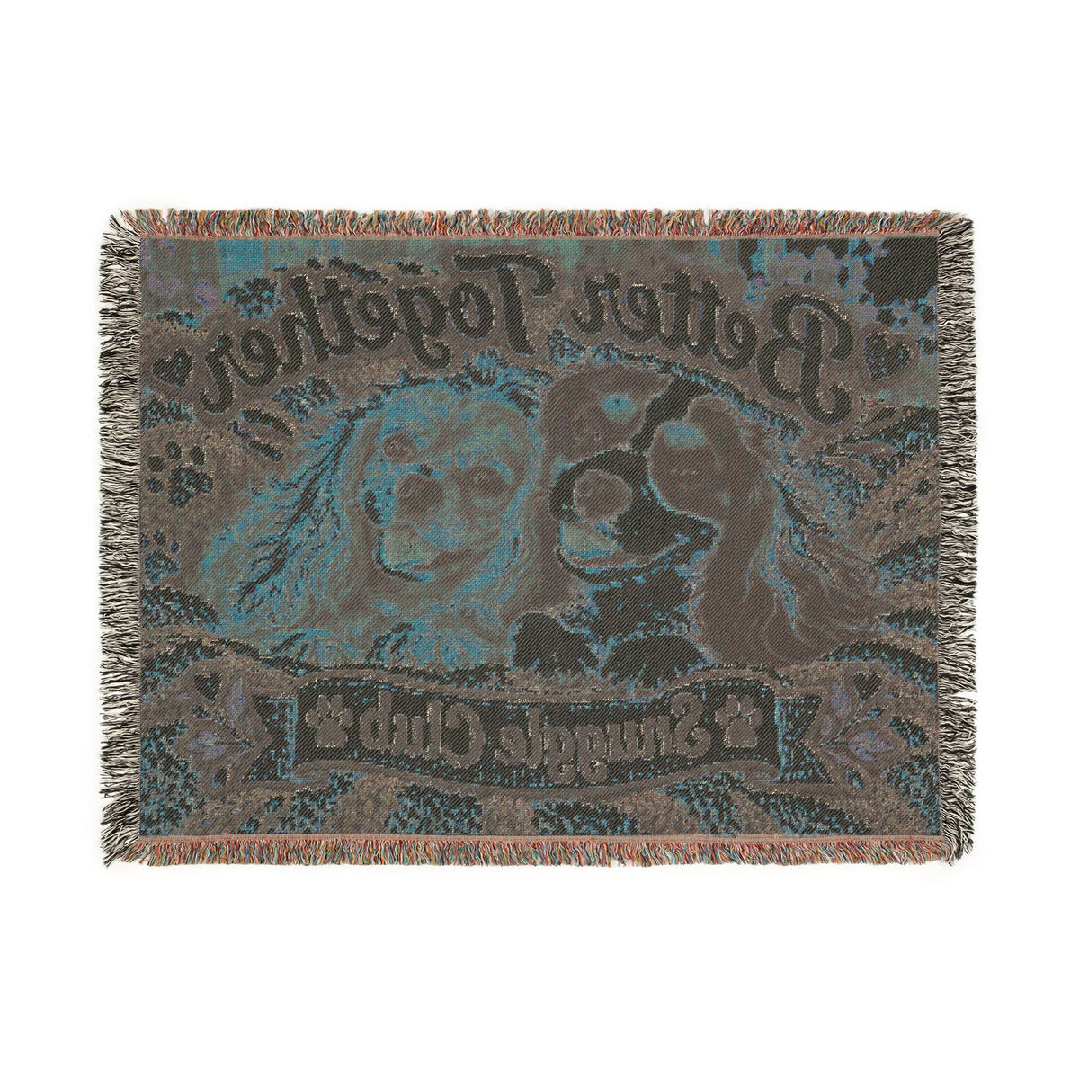Better Together Snuggle Club Woven Blanket — Cavy Cozy Throw