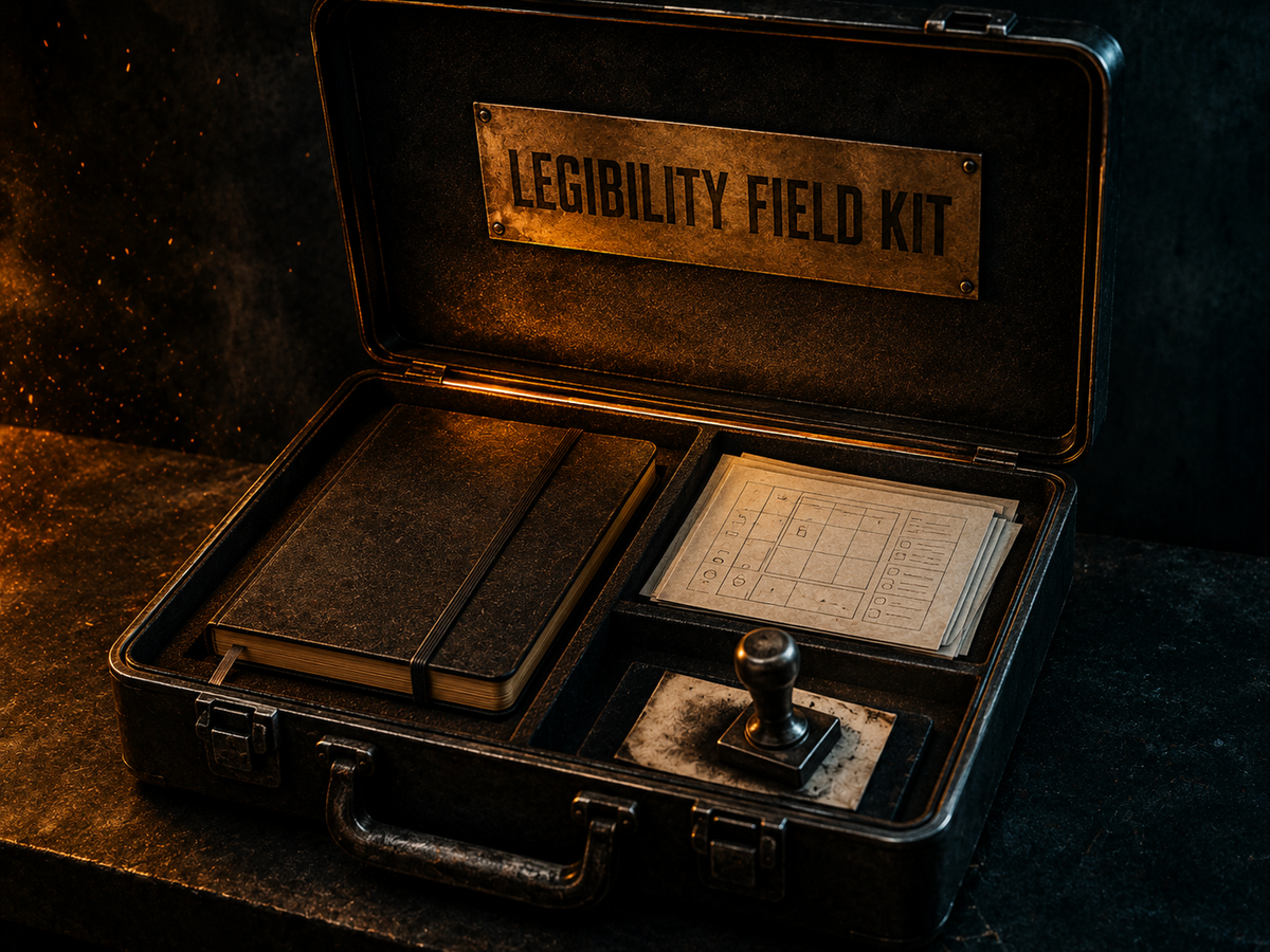 Forged Culture Legibility Field Kit